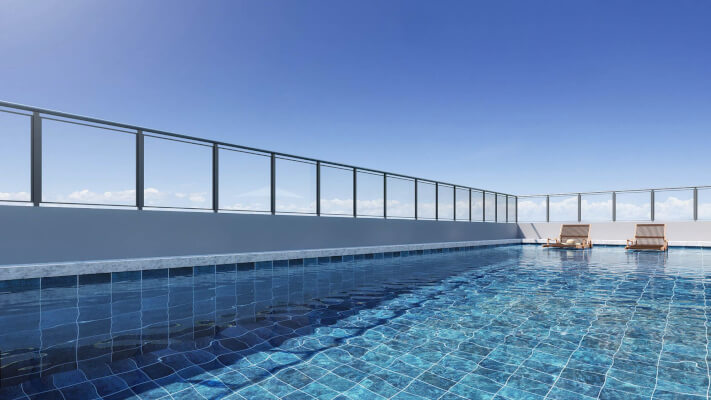 Piscina do Nex One Artur Prado