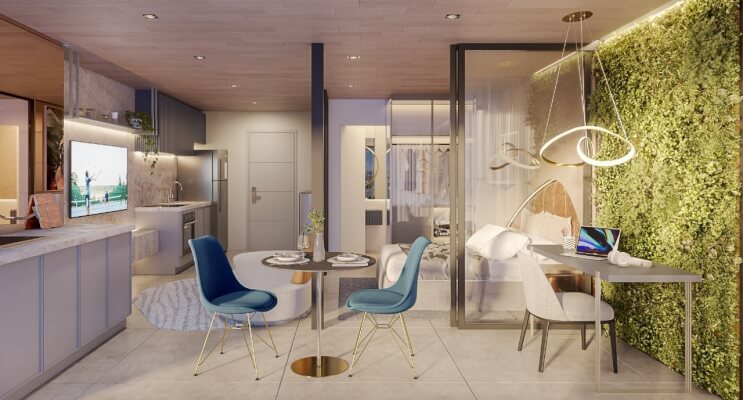 Living do The Collection Vila Clementino