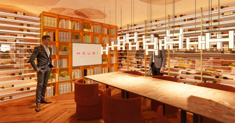 Wine meeting room do H Bela Cintra By Vitacon (em breve)