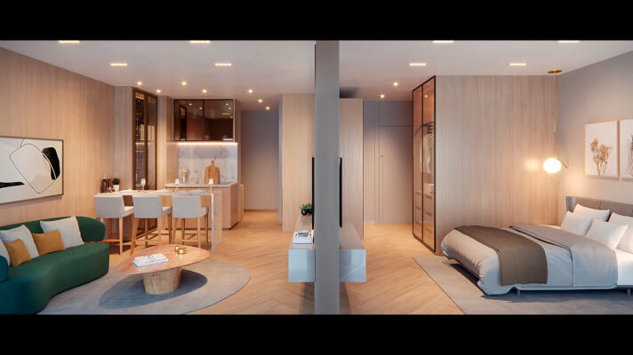 Living do GIO Jardins (NR)