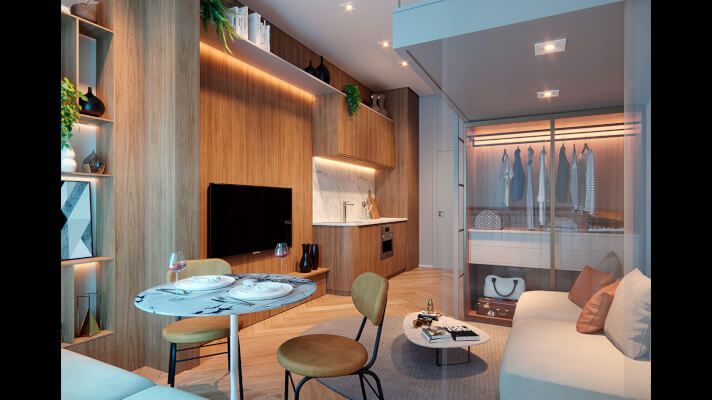 Living do GIO Jardins (NR)