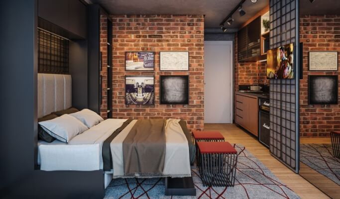 Dormitorio do ID Lisboa