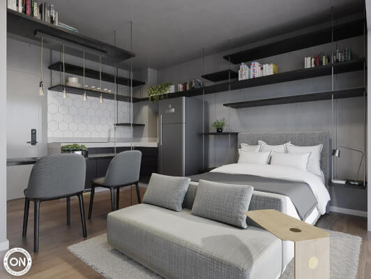 Dormitorio do ON Melo Alves